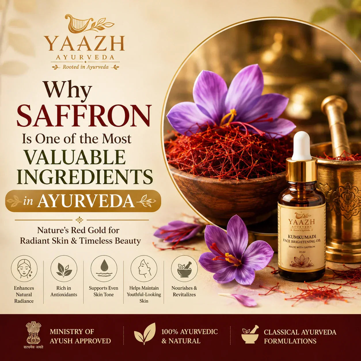 Why Saffron Is One of the Most Valuable Ingredients in Ayurveda