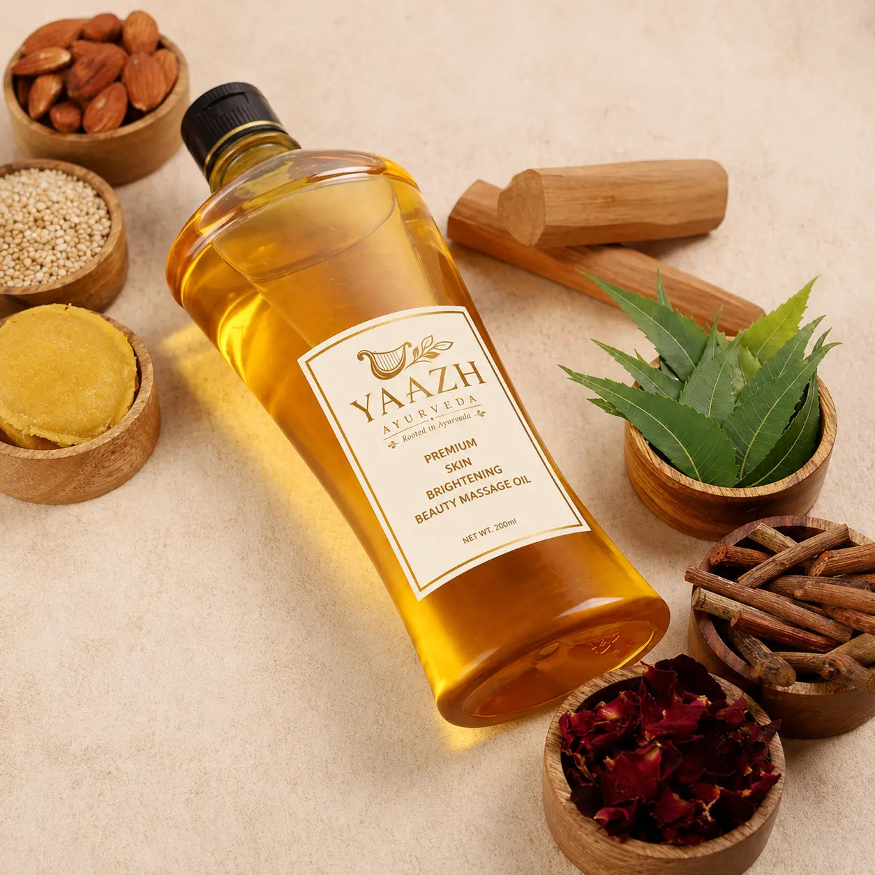 Premium Skin Brightening Beauty Massage Oil 500ml