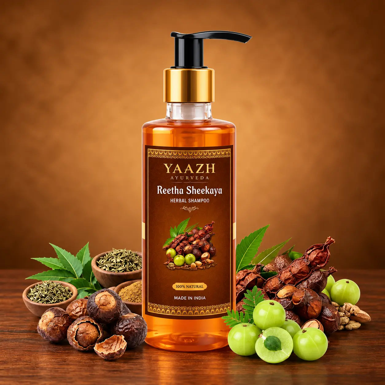 Reetha Shikakai Herbal Shampoo 200ml